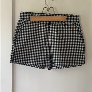 Gingham dress shorts